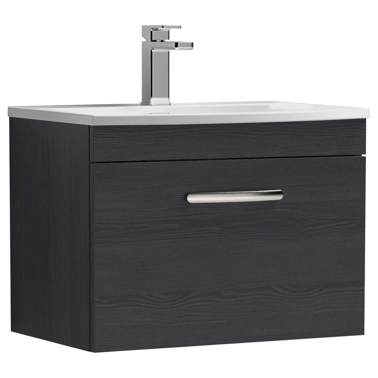600 WH Single Drawer Vanity & Basin 4