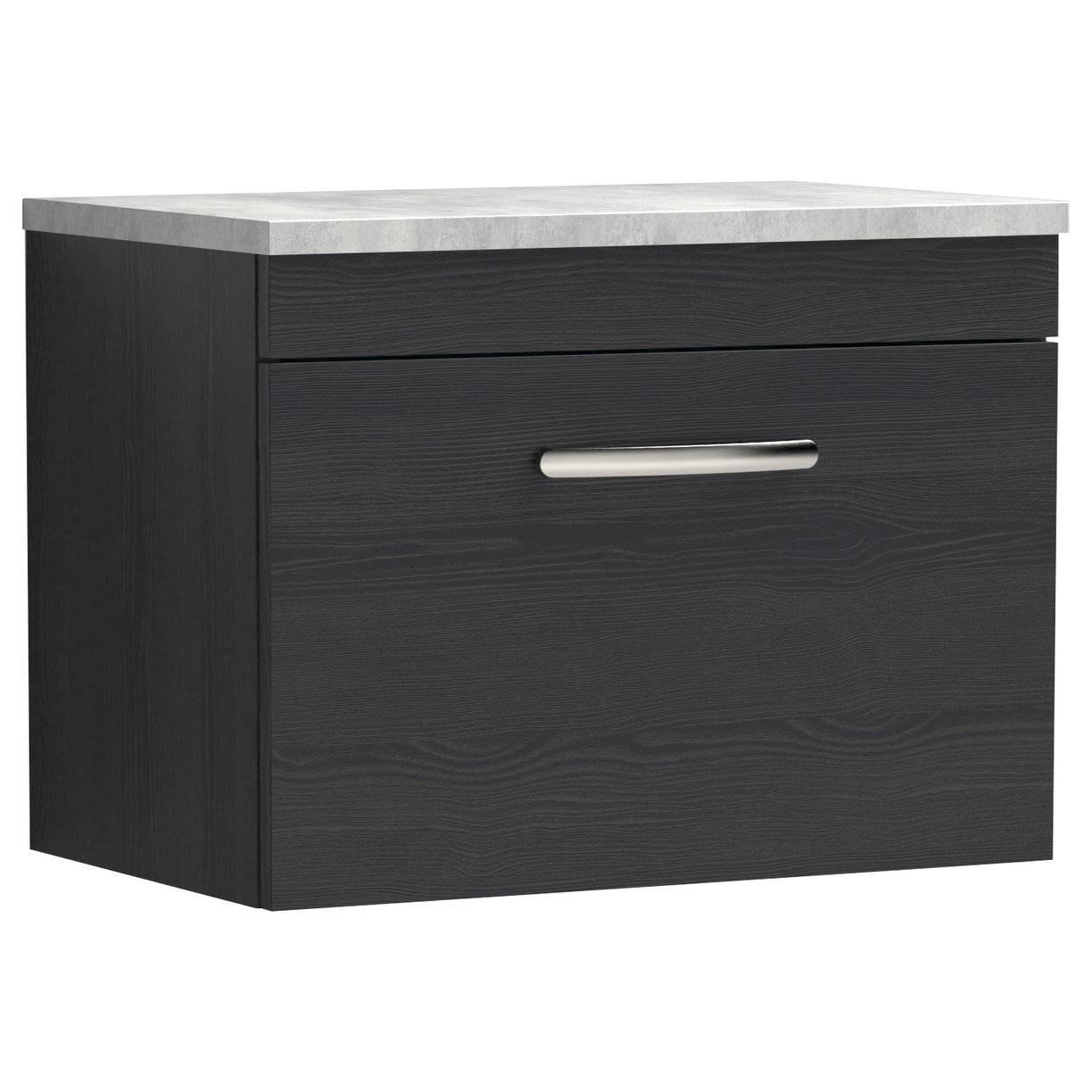 600 WH Single Drawer Vanity & Worktop
