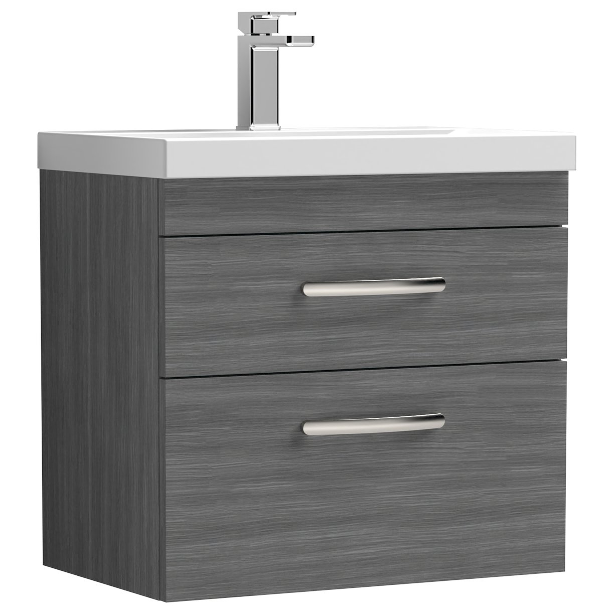600 WH 2-Drawer Vanity & Basin 1