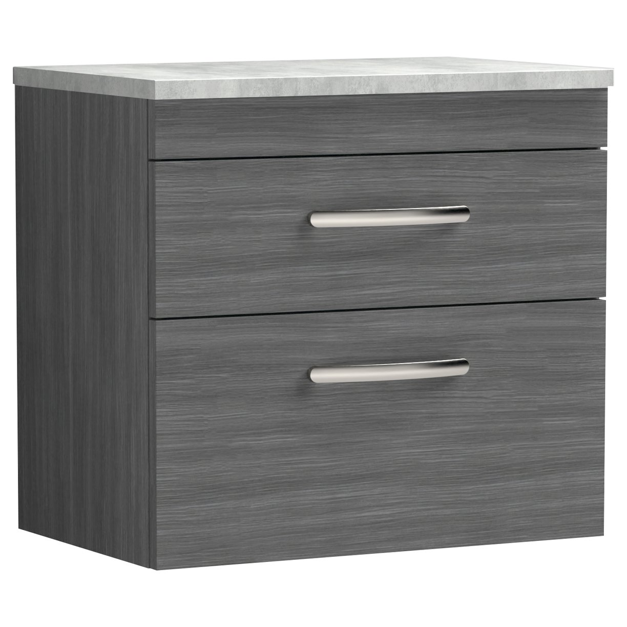 600 WH 2-Drawer Vanity & Worktop