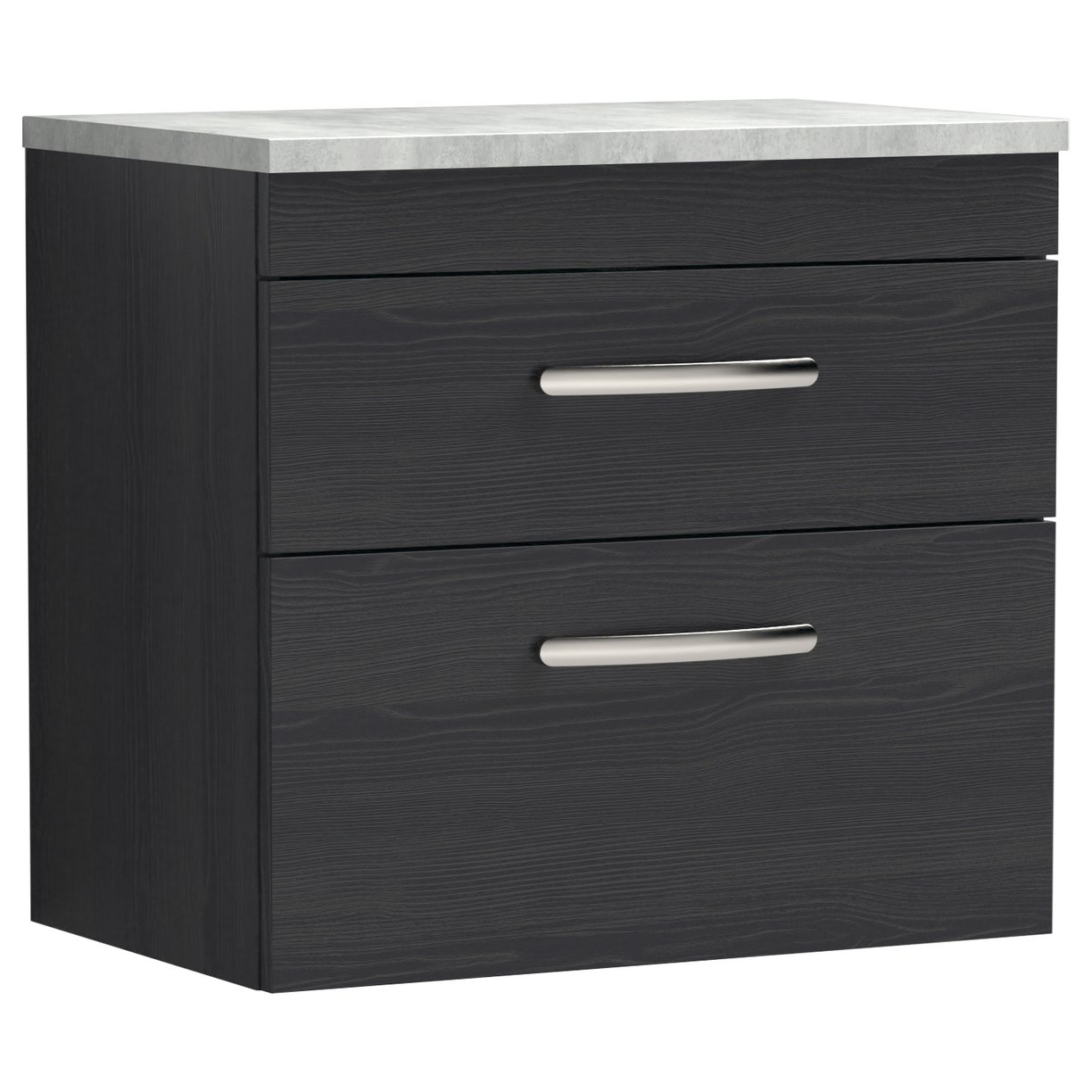 600 WH 2-Drawer Vanity & Worktop