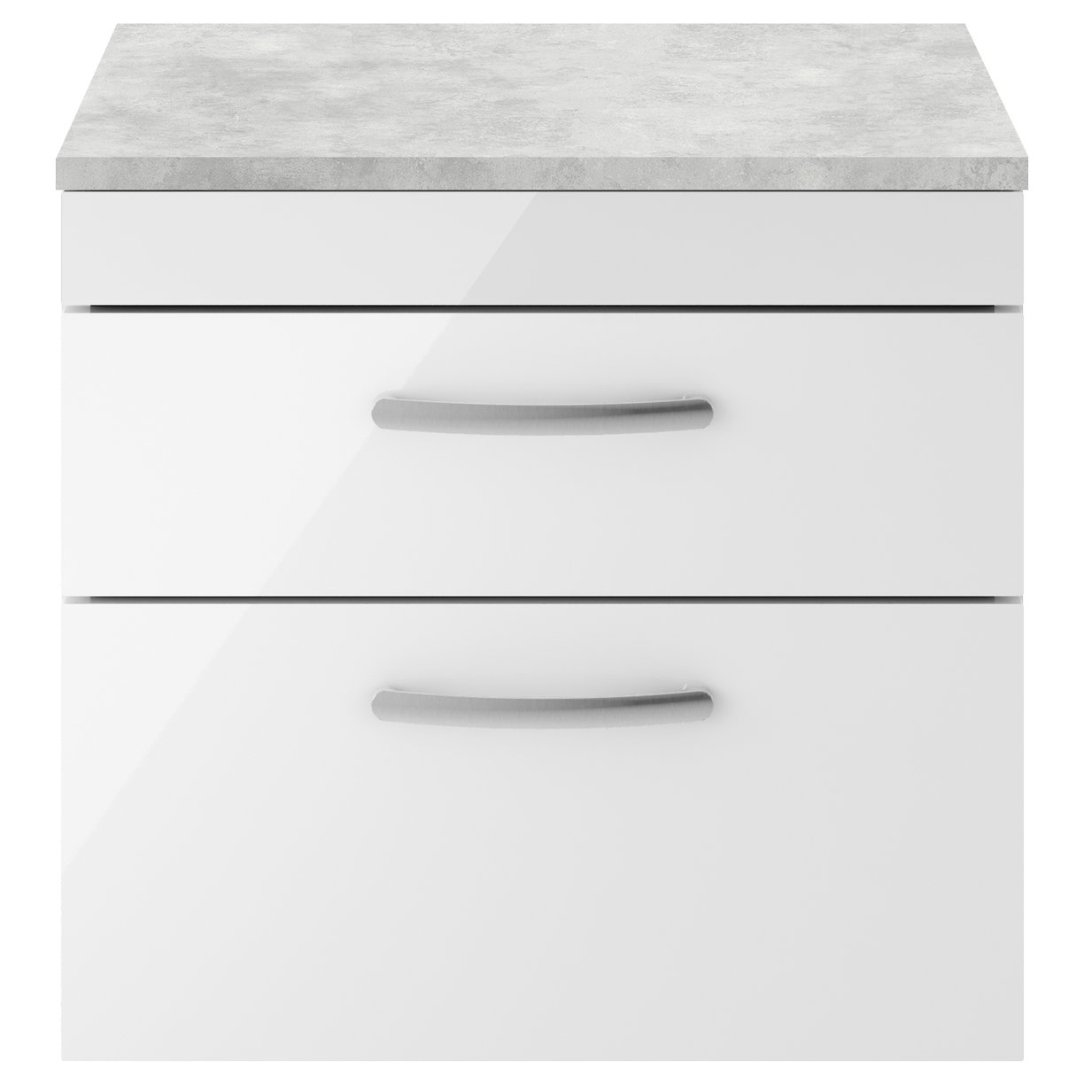 600 WH 2-Drawer Vanity & Worktop