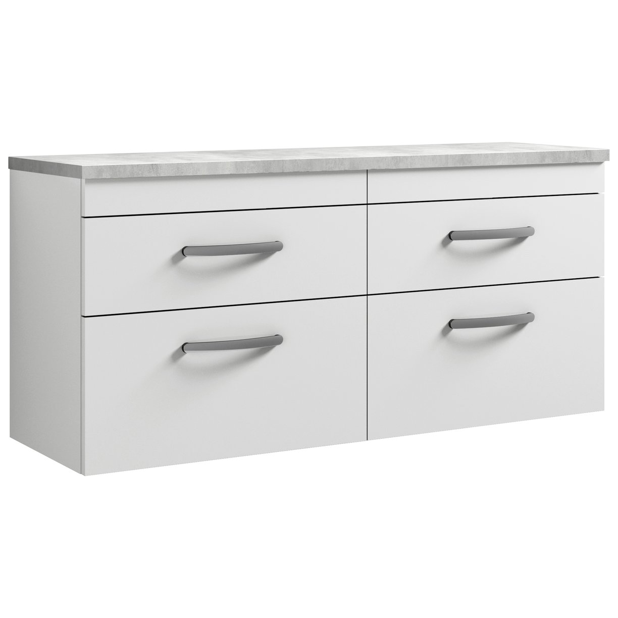 1200 W/H 4-Drawer Unit & Lam Worktop