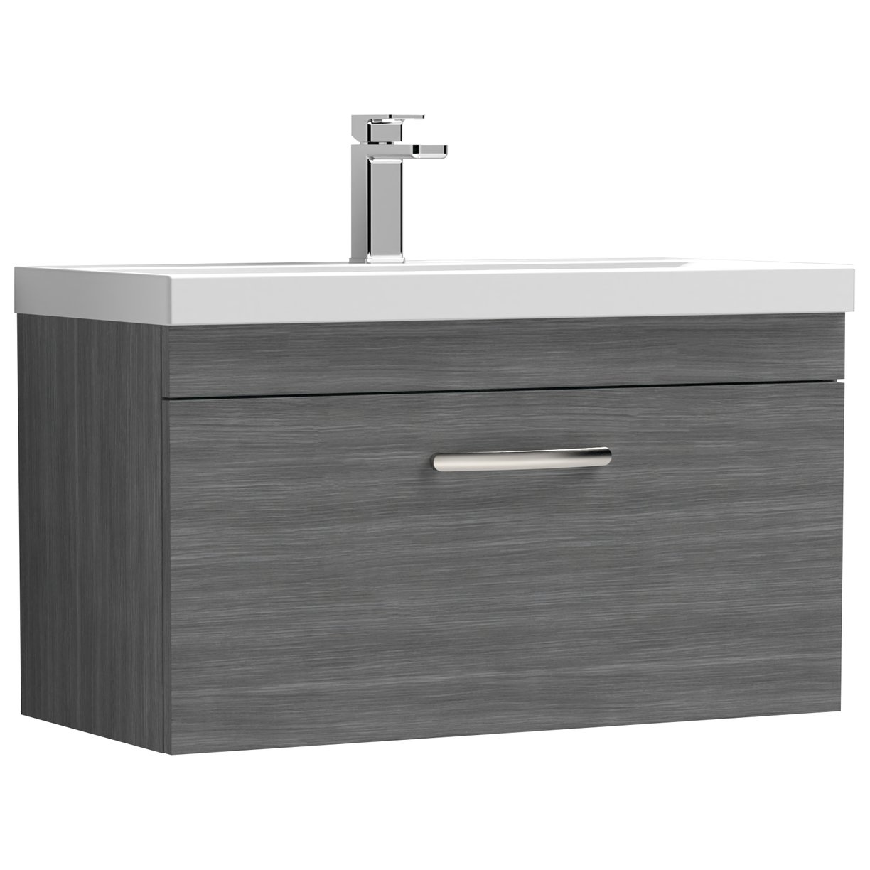 800 WH Single Drawer Vanity & Basin 3
