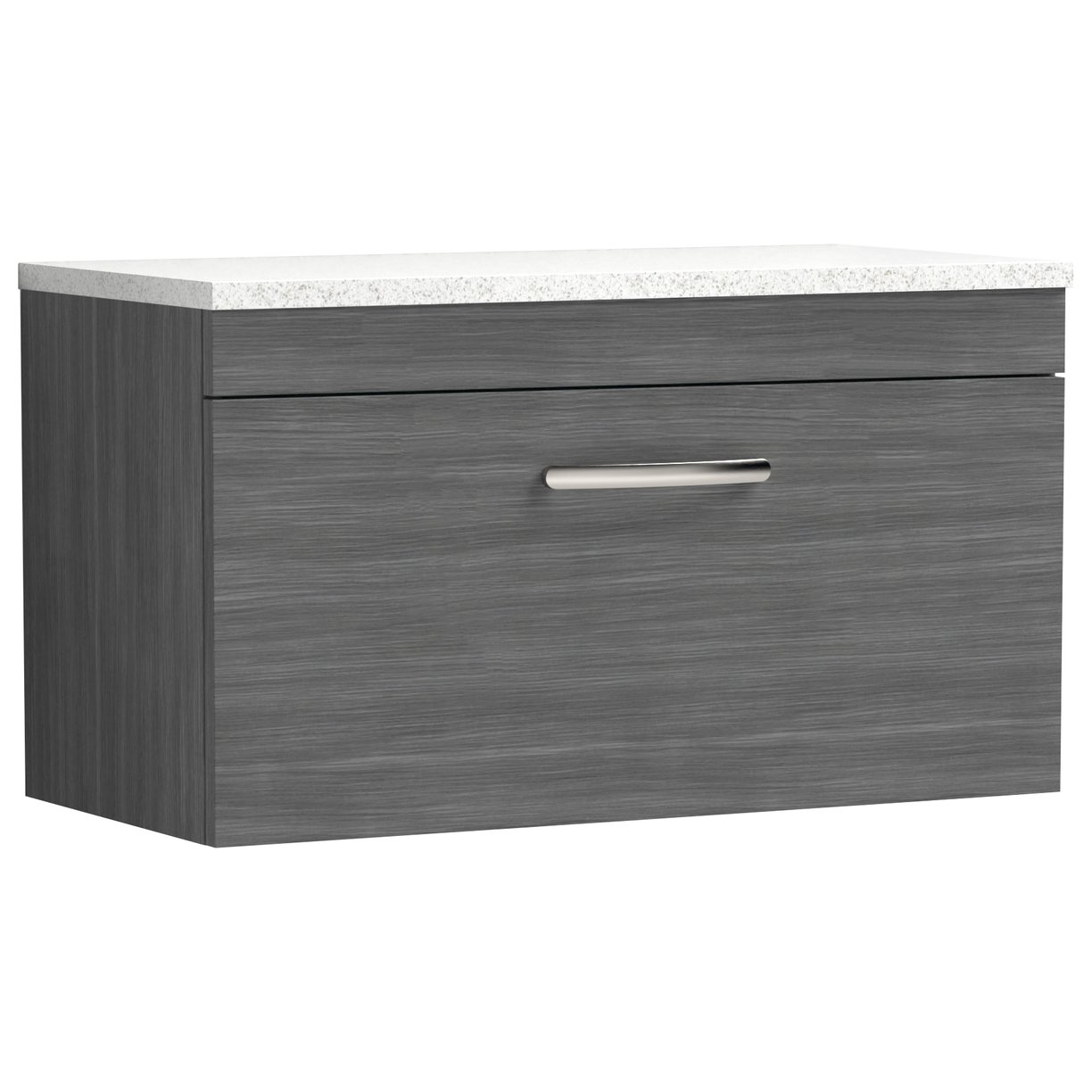 800 WH Single Drawer Vanity & Worktop