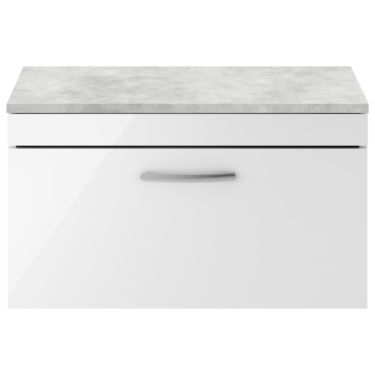 800 WH Single Drawer Vanity & Worktop
