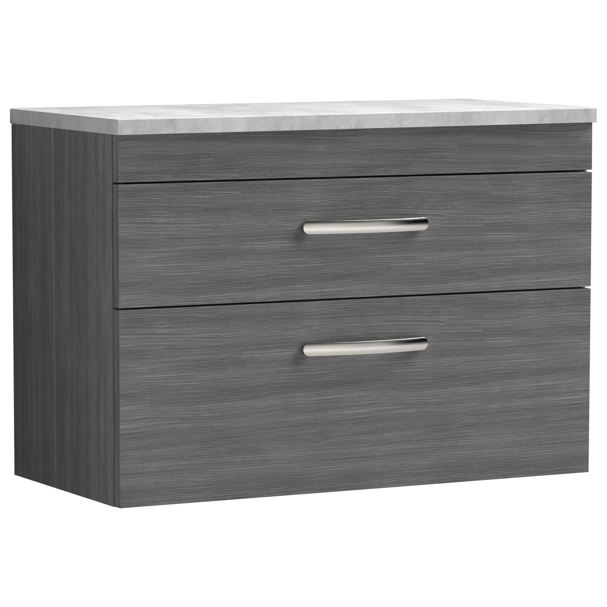 800 WH 2-Drawer Vanity & Worktop