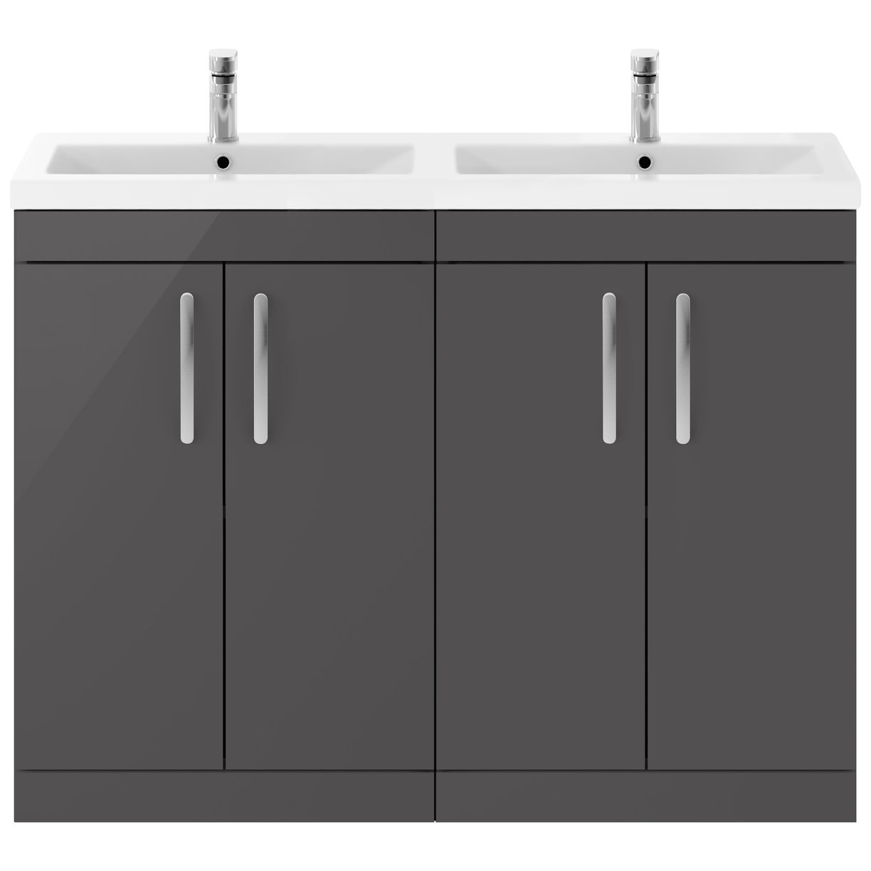 1200 FS 4-Door Vanity & Double Basin