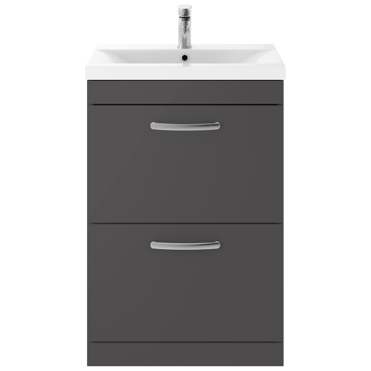 600 FS 2-Drawer Vanity & Basin 1