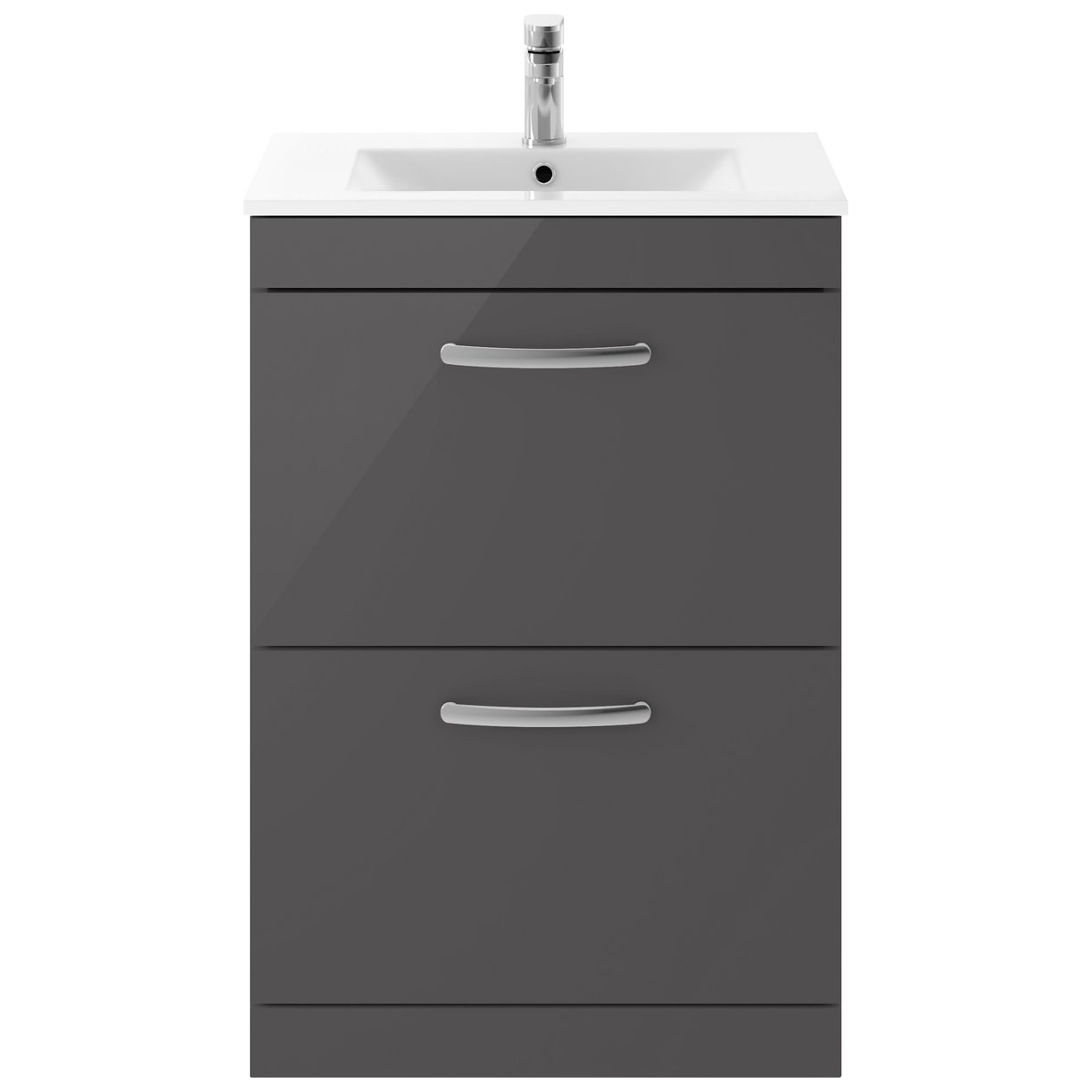 600 FS 2-Drawer Vanity & Basin 2