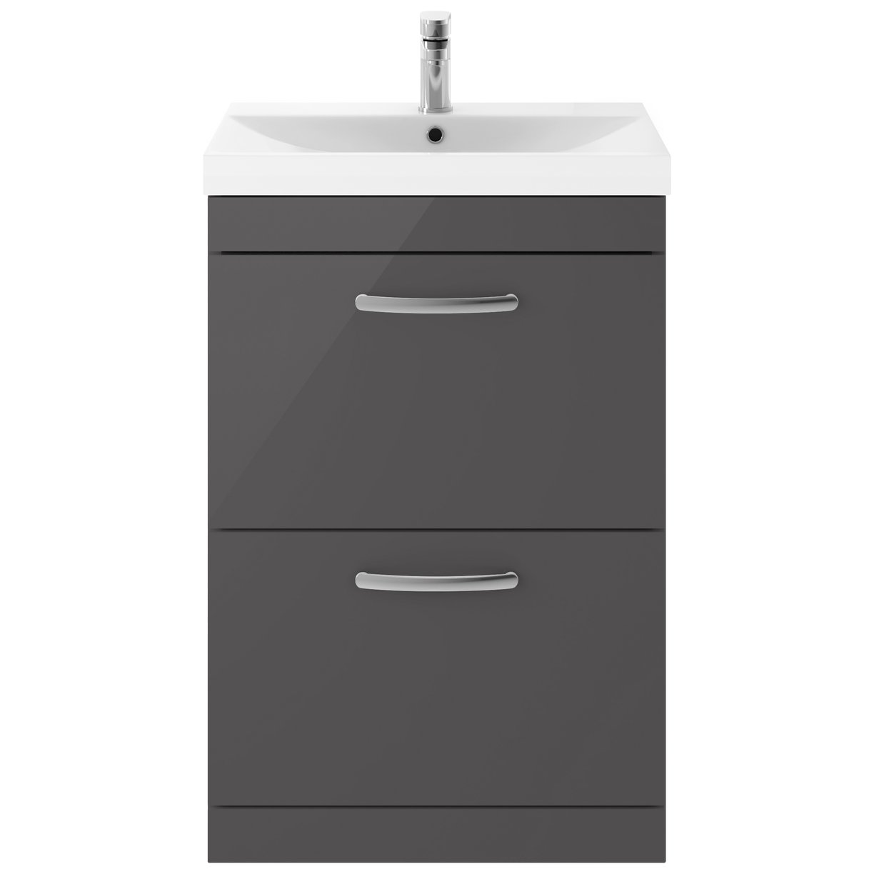 600 FS 2-Drawer Vanity & Basin 3