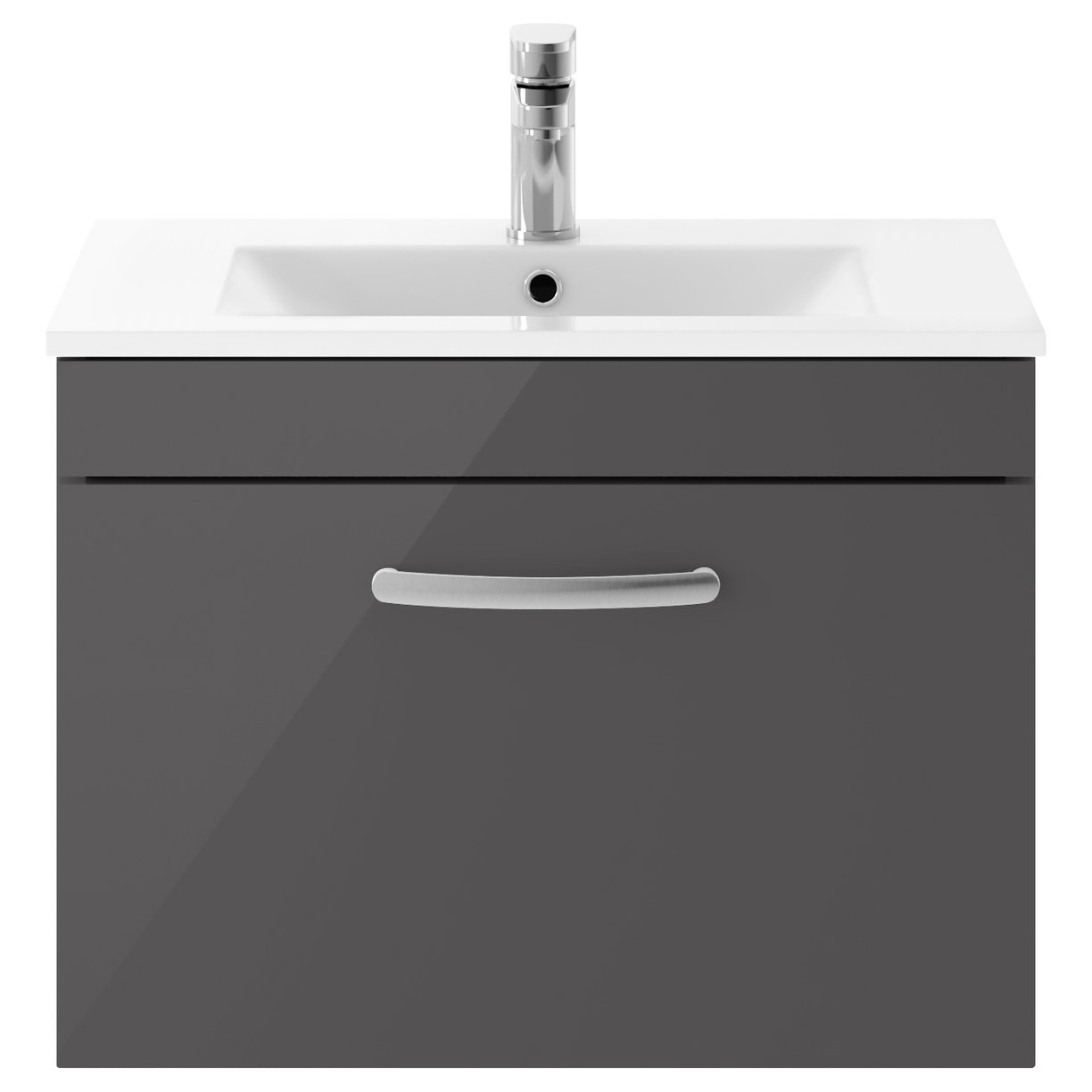 600 WH Single Drawer Vanity & Basin 2
