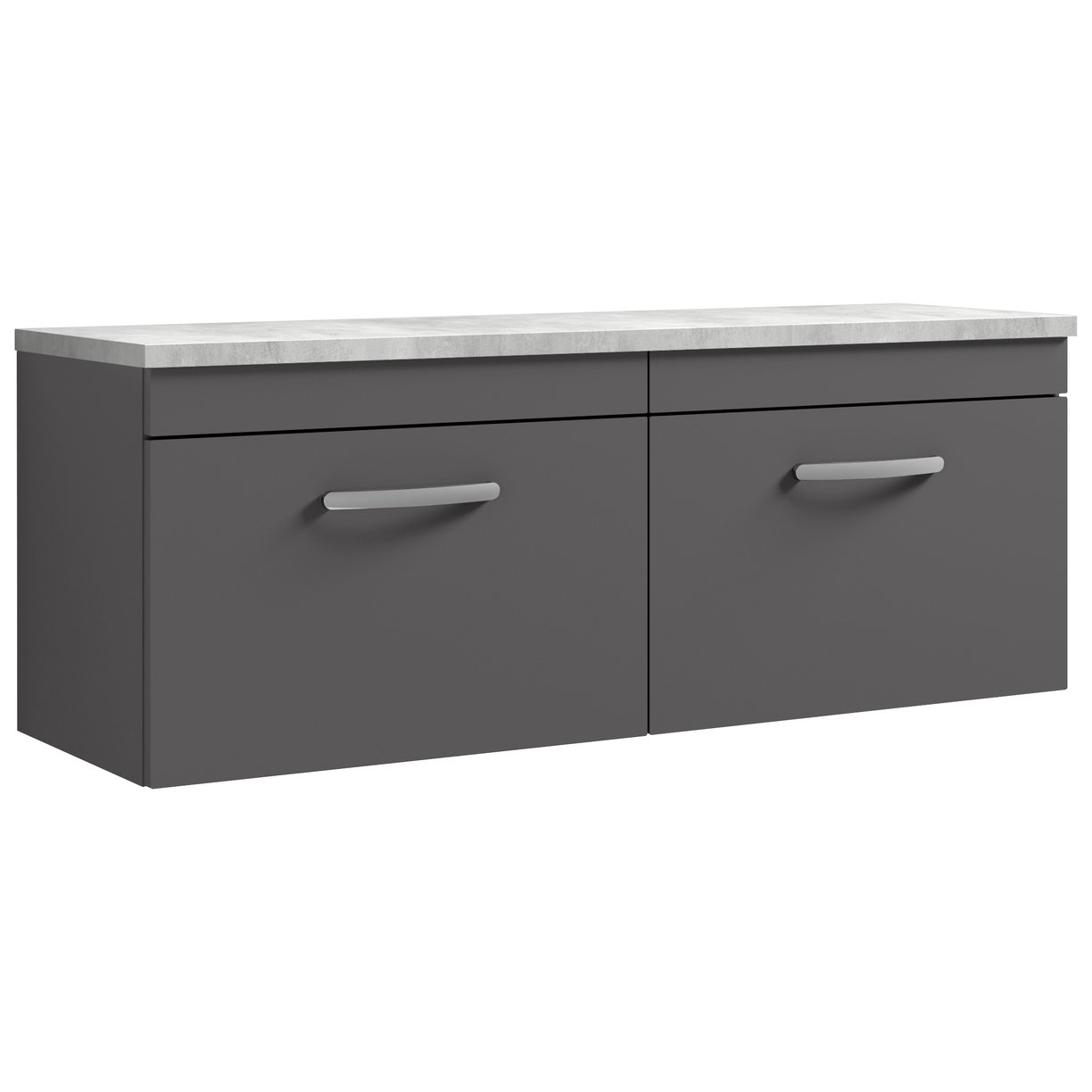 1200 W/H 2-Drawer Unit & Lam Worktop
