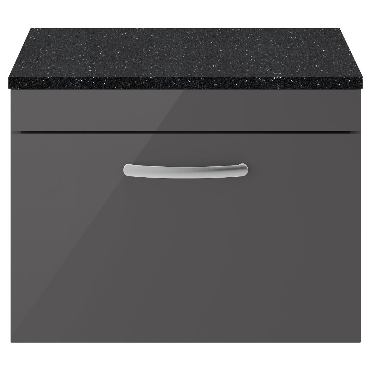 600 WH Single Drawer Vanity & Worktop