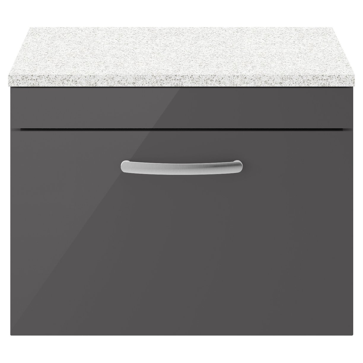 600 WH Single Drawer Vanity & Worktop