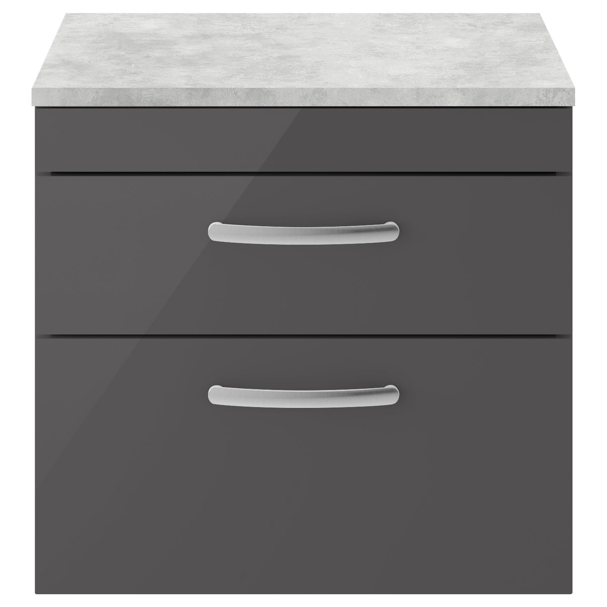 600 WH 2-Drawer Vanity & Worktop