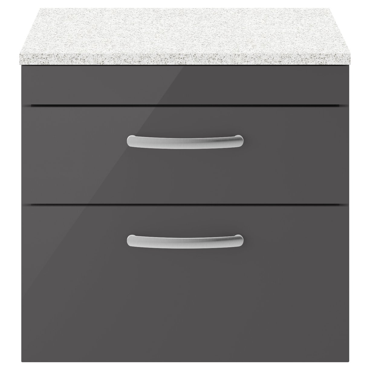 600 WH 2-Drawer Vanity & Worktop