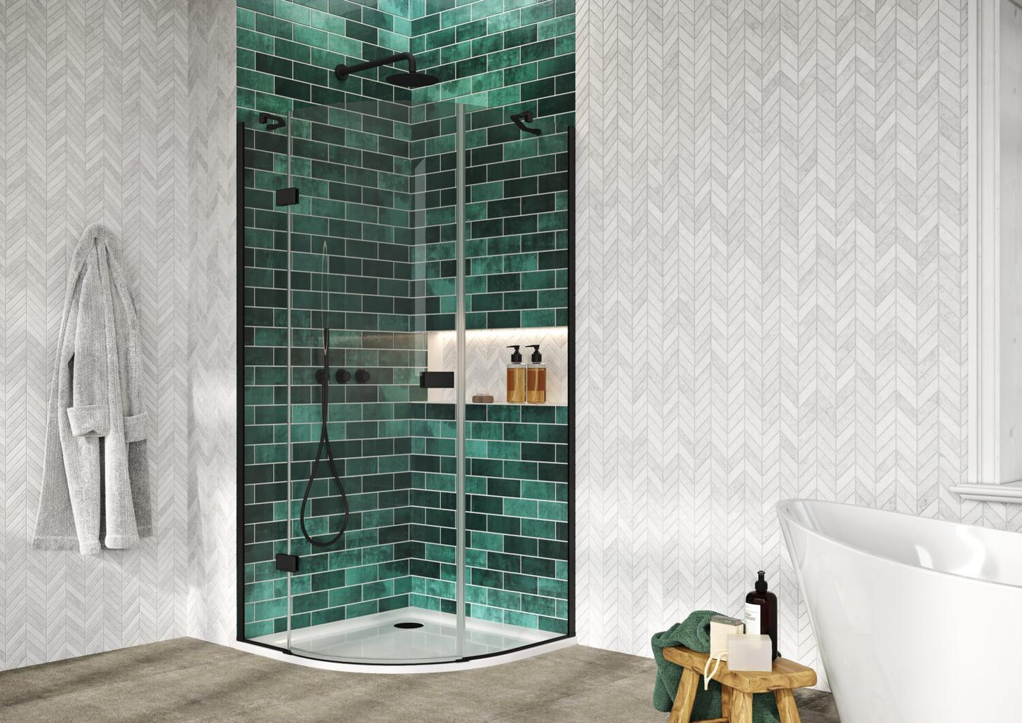 Athena Hinged Quadrant 800mm