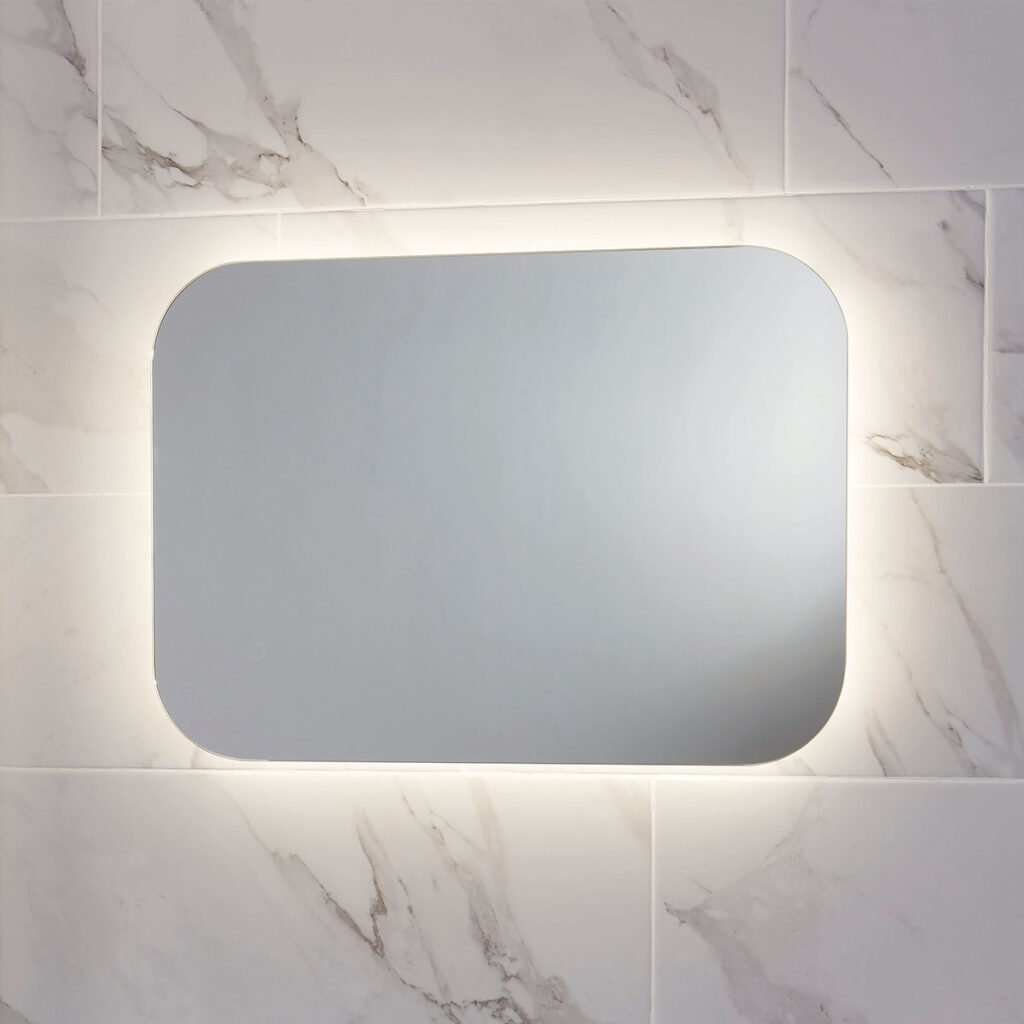 MOQ Aura LED Mirror W/Demister Pad 600 x 1200mm