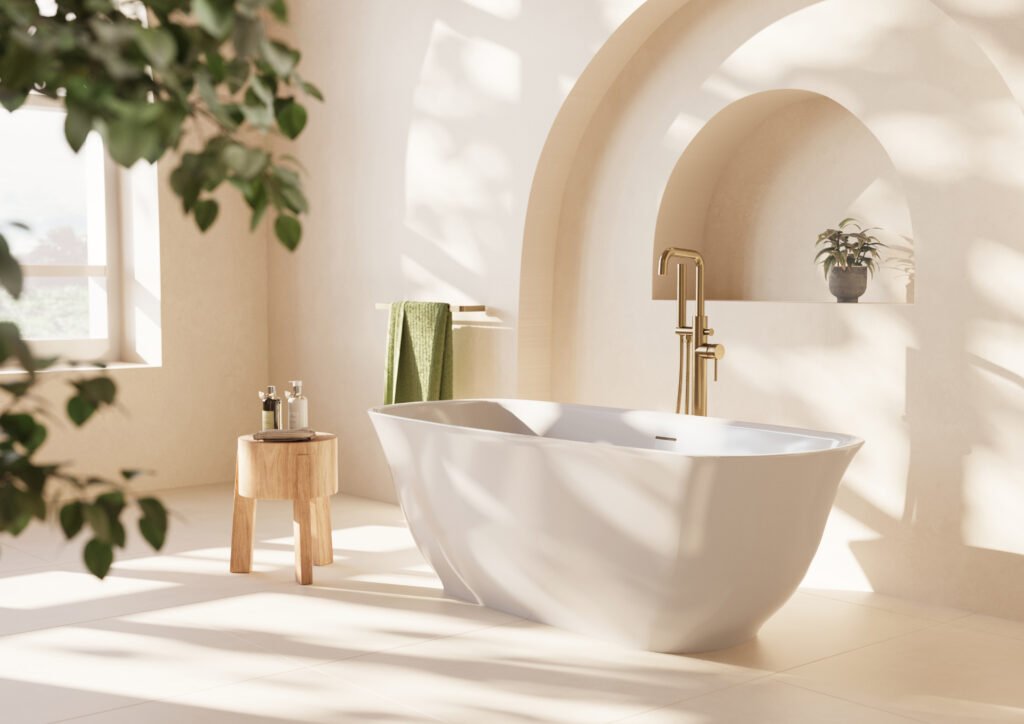 Coral Freestanding Bath 1700 x 750mm White