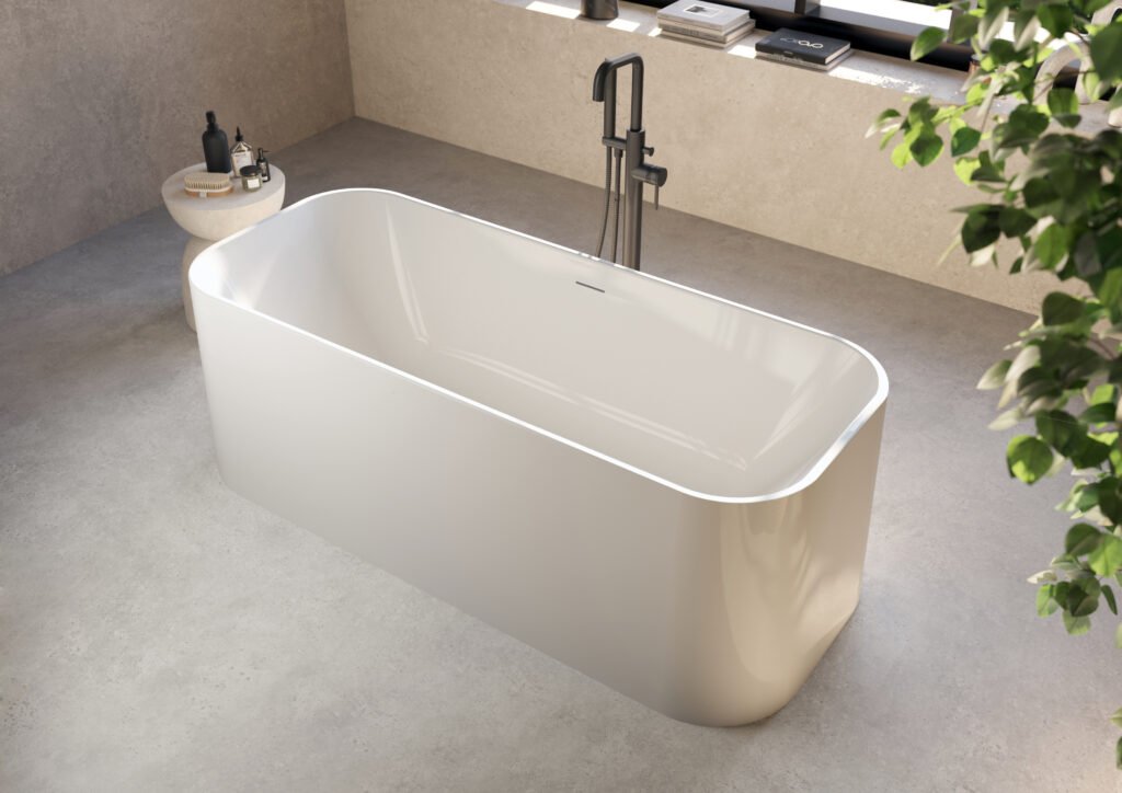 Choices Freestanding Bath 1700 x 700mm White