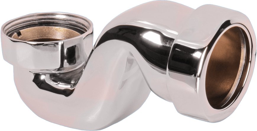 McAlpine 25mm Water Seal Chrome Plated Brass Bath Trap 1 1/2" Outlet BATHTR