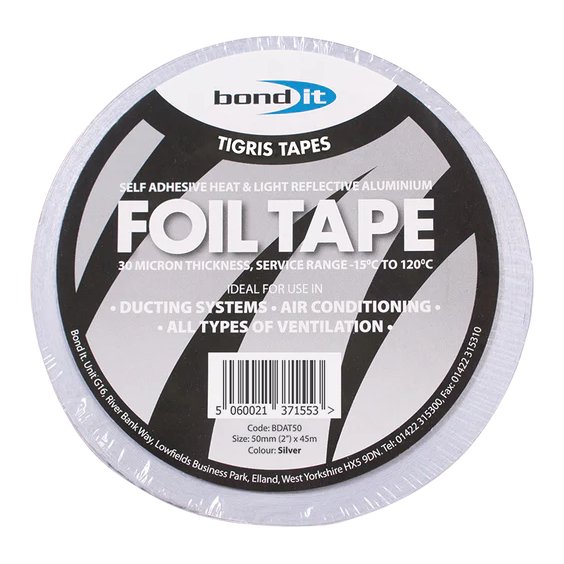 Aluminium Tape 50mm x 45m