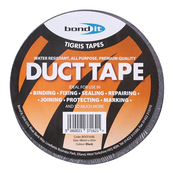 Duct Tape 48mm x 45m Black