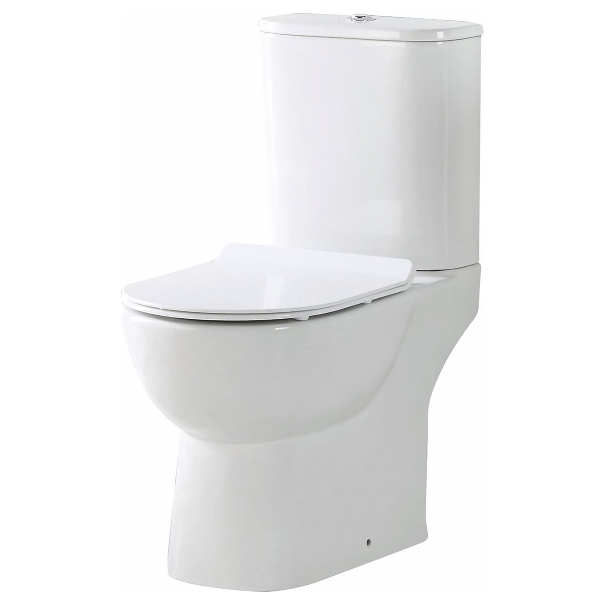 Belini Rimless WC Pan, Cistern & Soft Close Seat