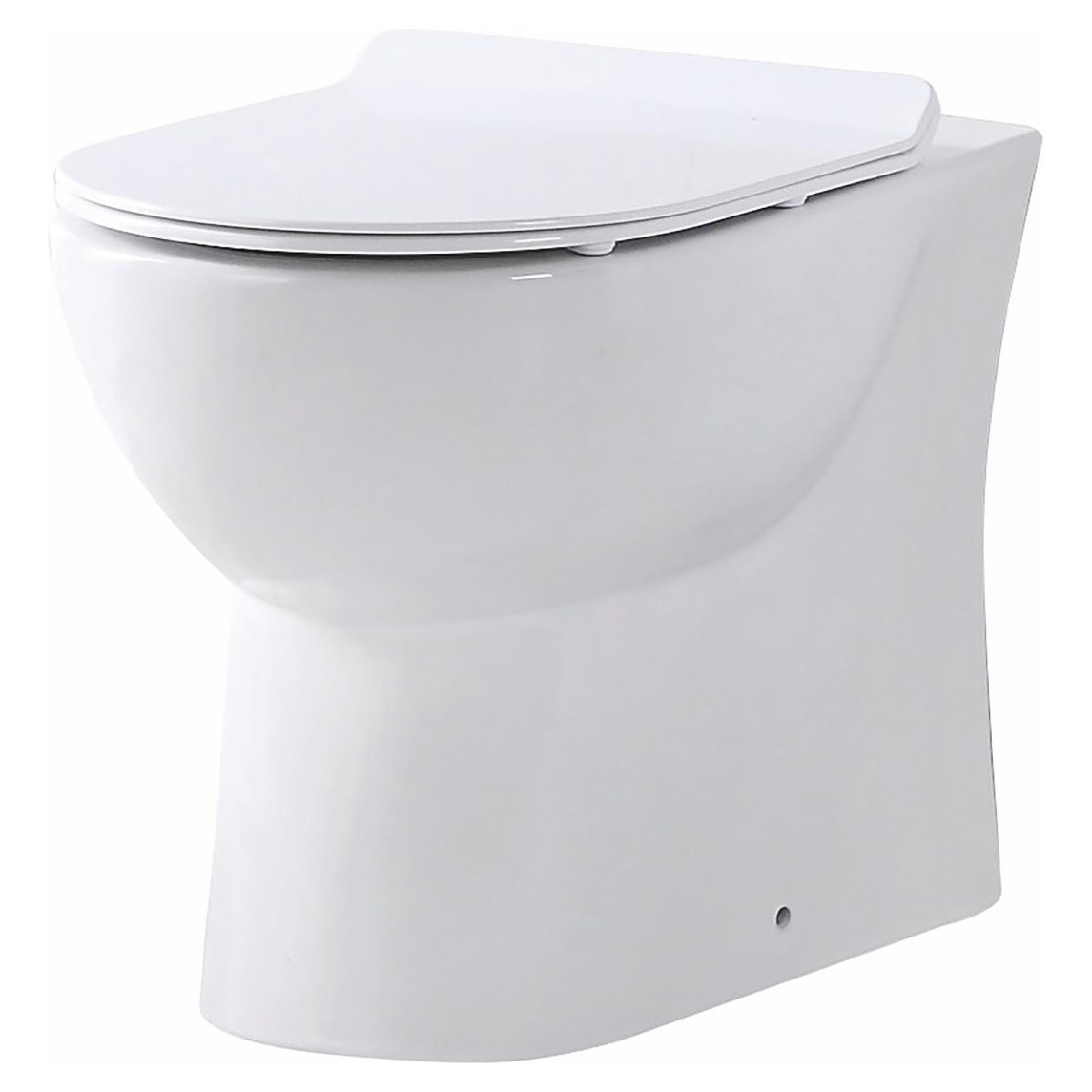 Belini Rimless Back To Wall Pan & Soft Close Seat