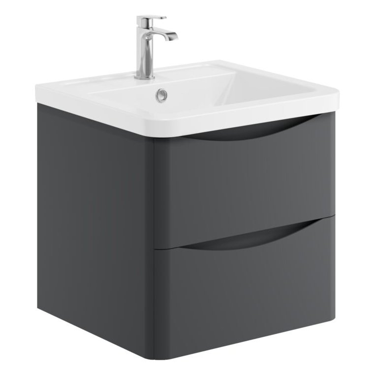 Bella 500 Wall Hung Vanity Unit & Basin