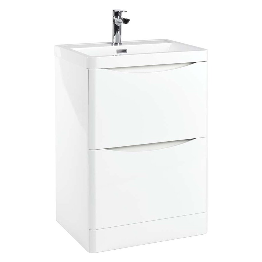 Bella 600 Floor Standing Vanity Unit & Basin