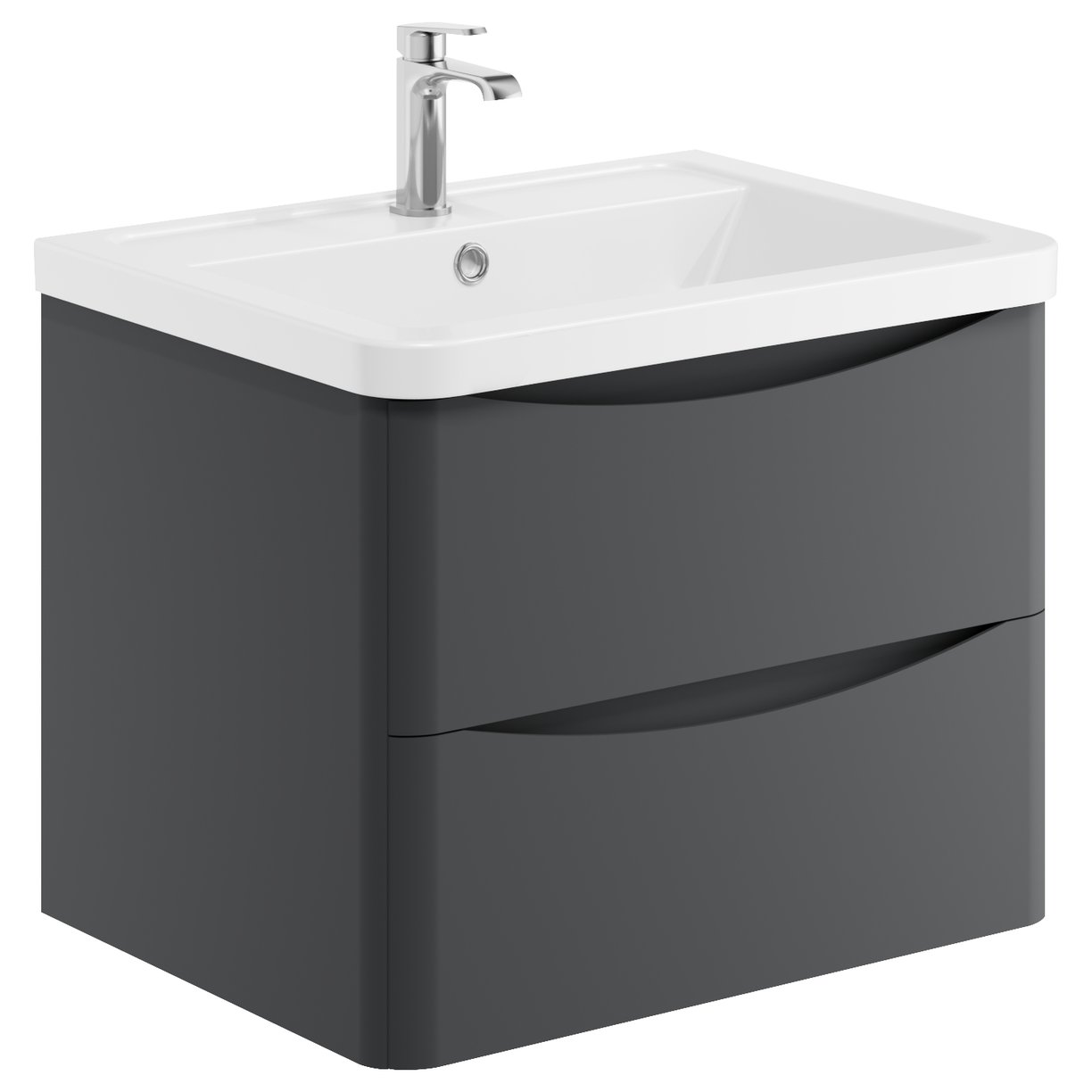 BELLA-600WALLCAB-MATTGREY