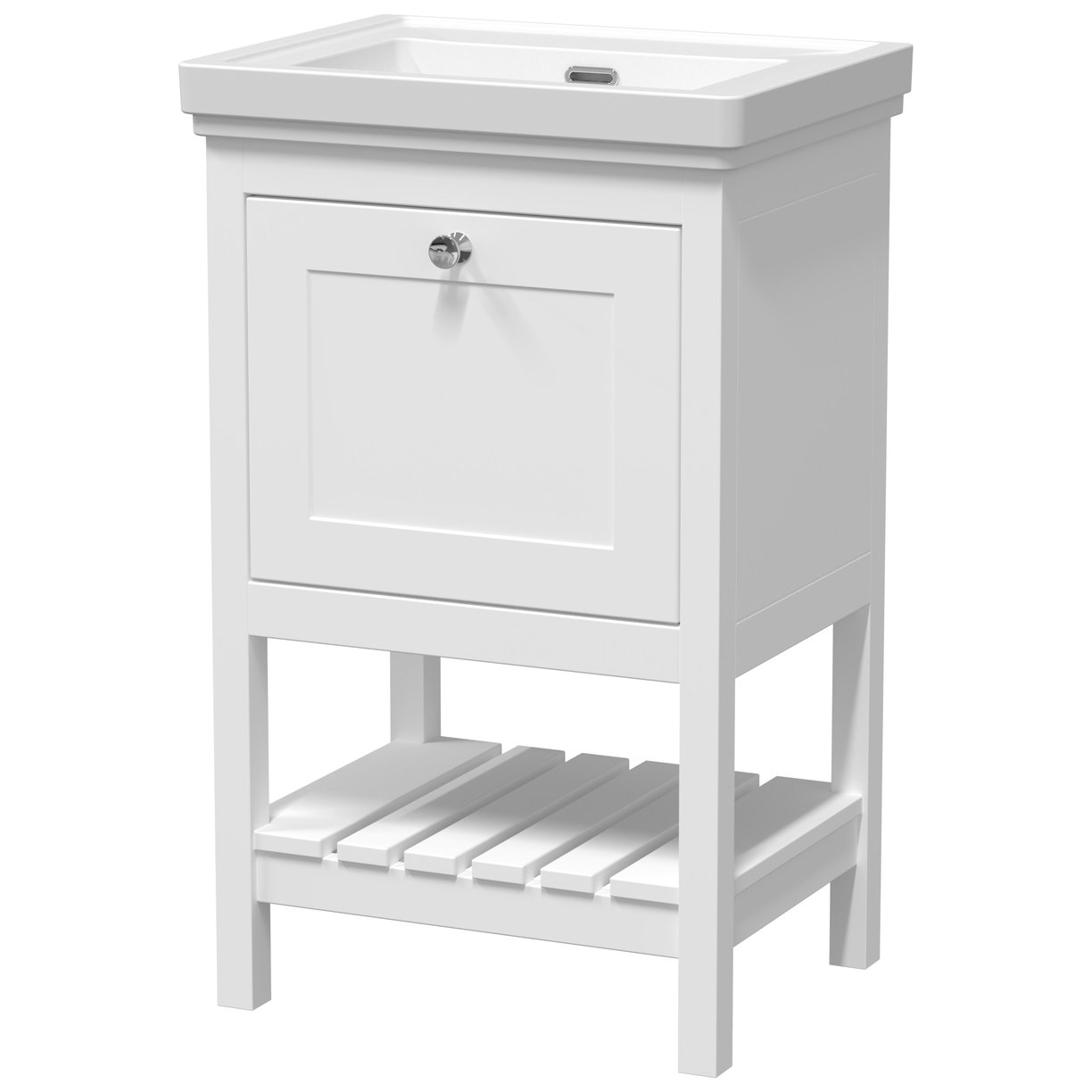 500 F/S 2-Door & Classic Basin 0Th - Pure White