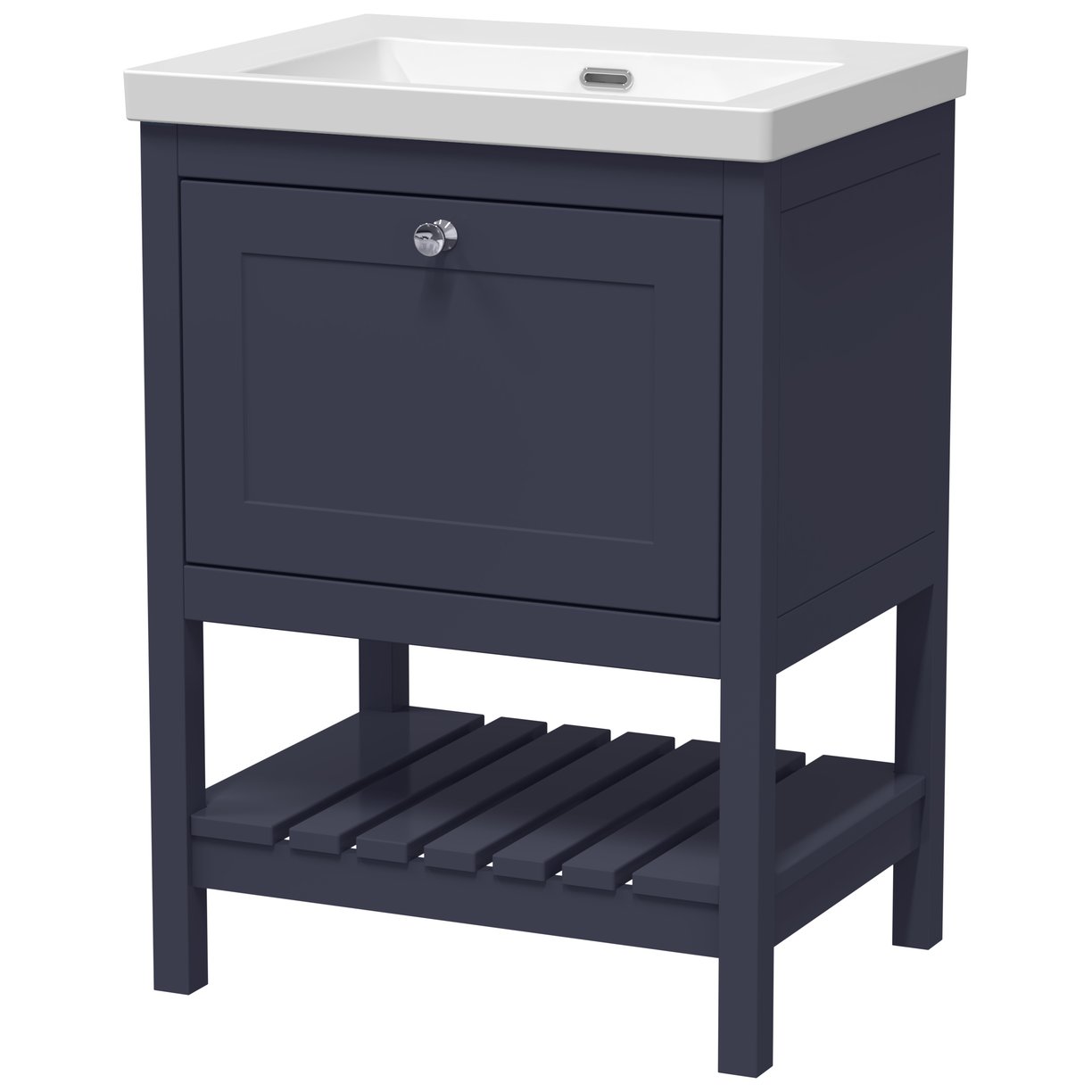600 F/S Drawer Contemporary Basin 0TH - Indigo Blue
