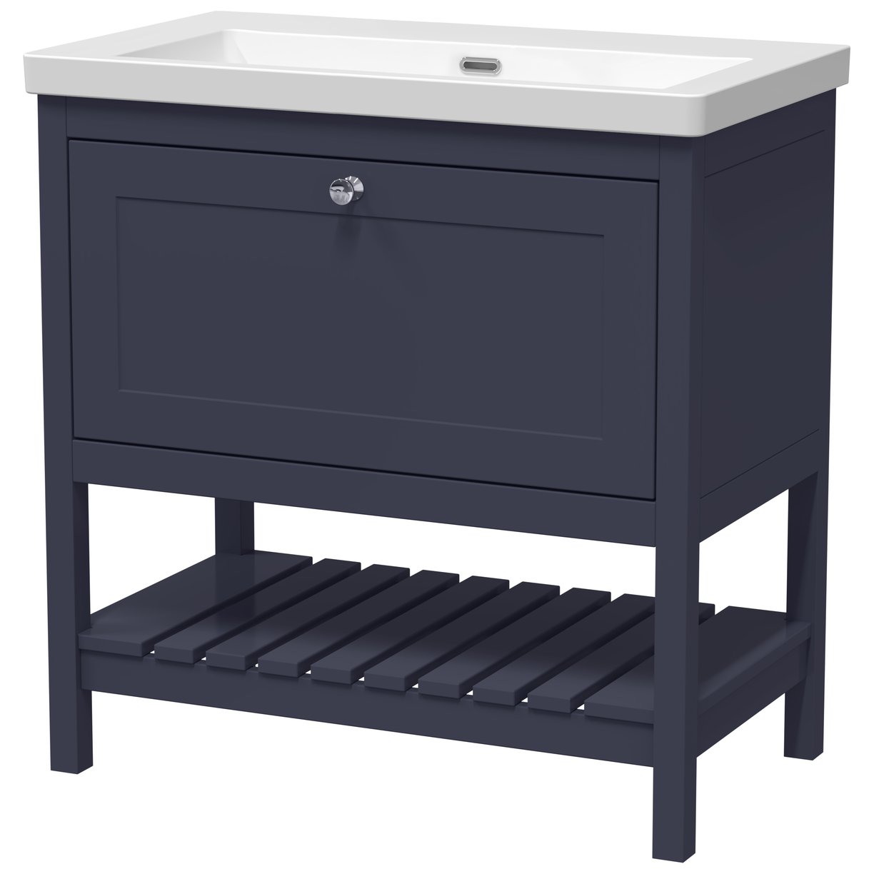 800 F/S Drawer Contemporary Basin 0TH - Indigo Blue