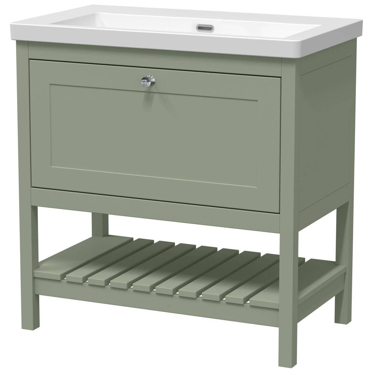 800 F/S Drawer Contemporary Basin 0TH - Matt Green