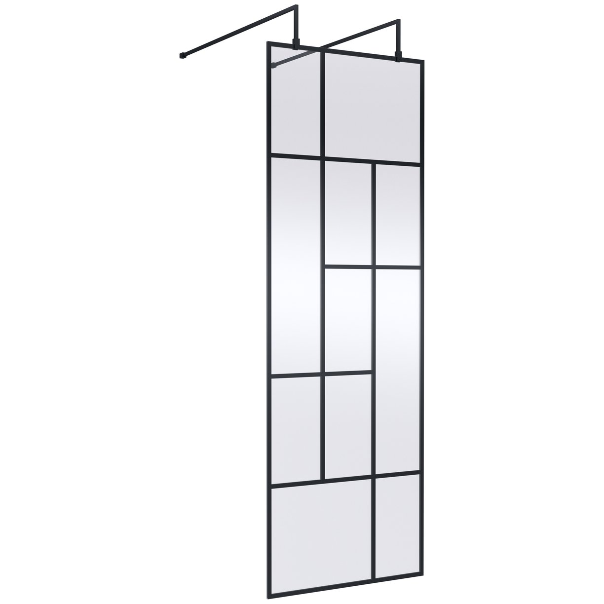 Abstract 700 Screen With Arms And Feet - Matt Black