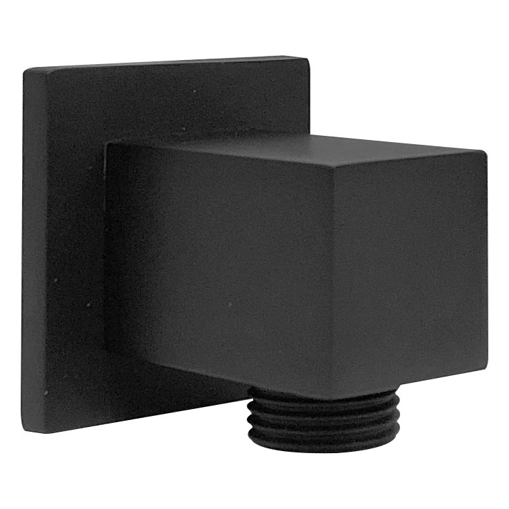 Black Square Outlet Elbow
