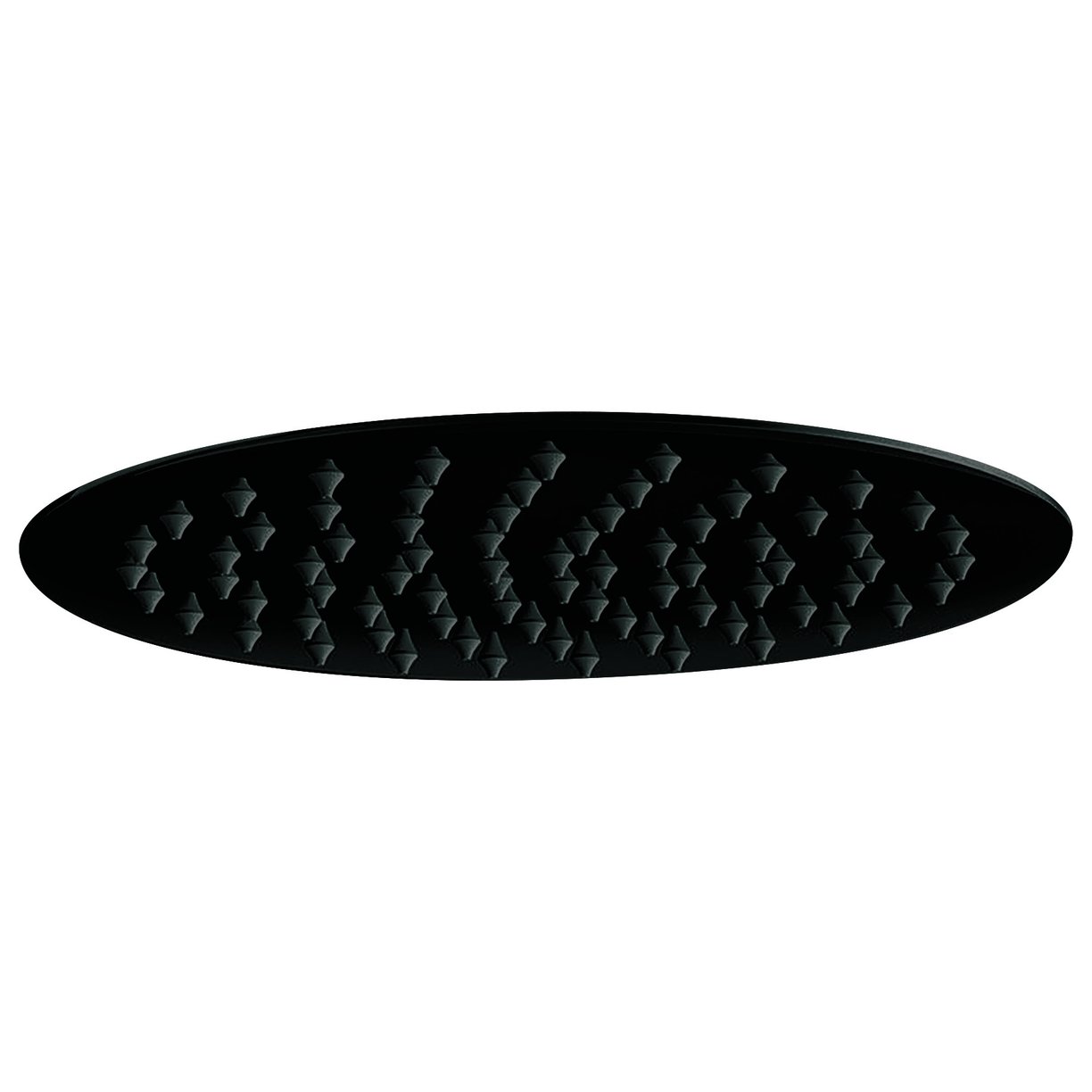MOQ Round Matte Black Shower Head 200mm