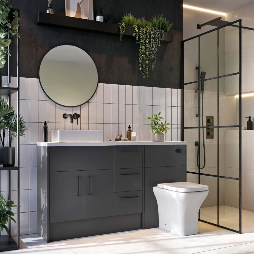 MOQ 20 Black Push Button for CISTERN002