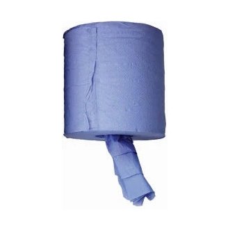Blue Centre Feed Paper Roll 175mm x 150m