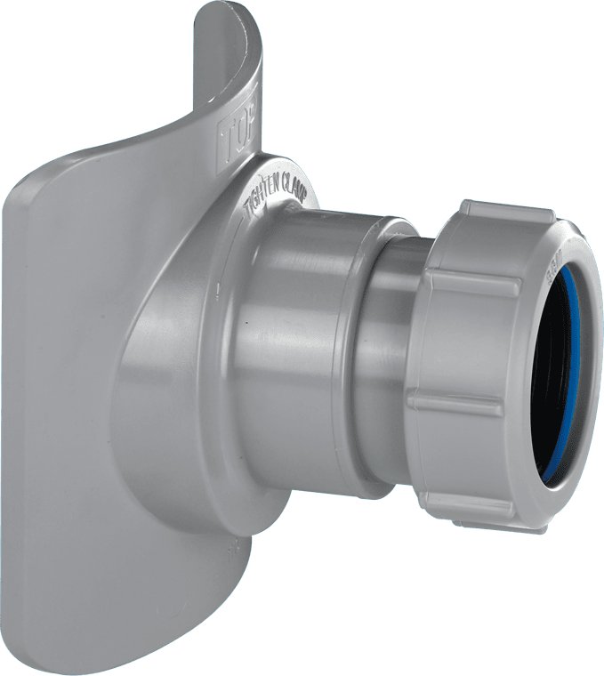 McAlpine BOSSCONN82T-GR 3" x 1.1/2" grey