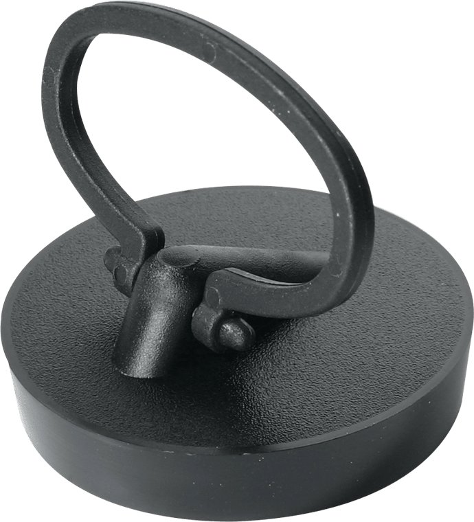 McAlpine BP4H 13/4 in BLACK PVC PLUG