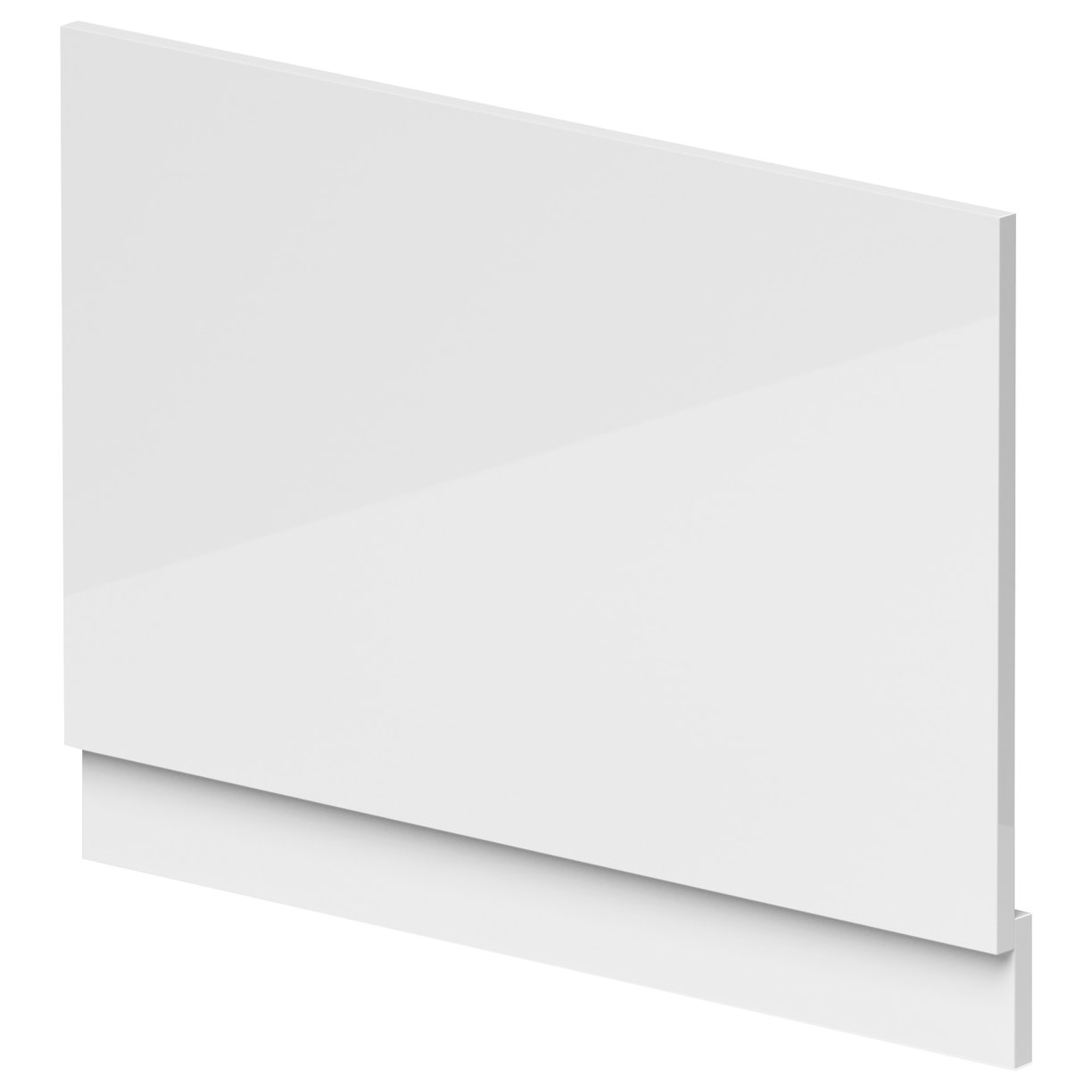 800mm End Panel (2 Piece) - Gloss White