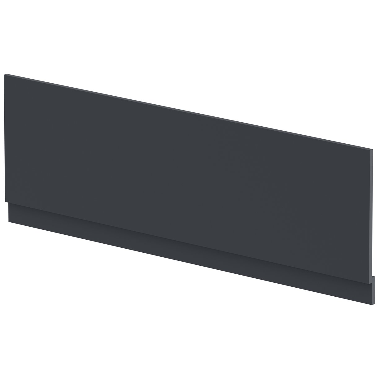 1700mm Bath Front Panel - Satin Soft Black