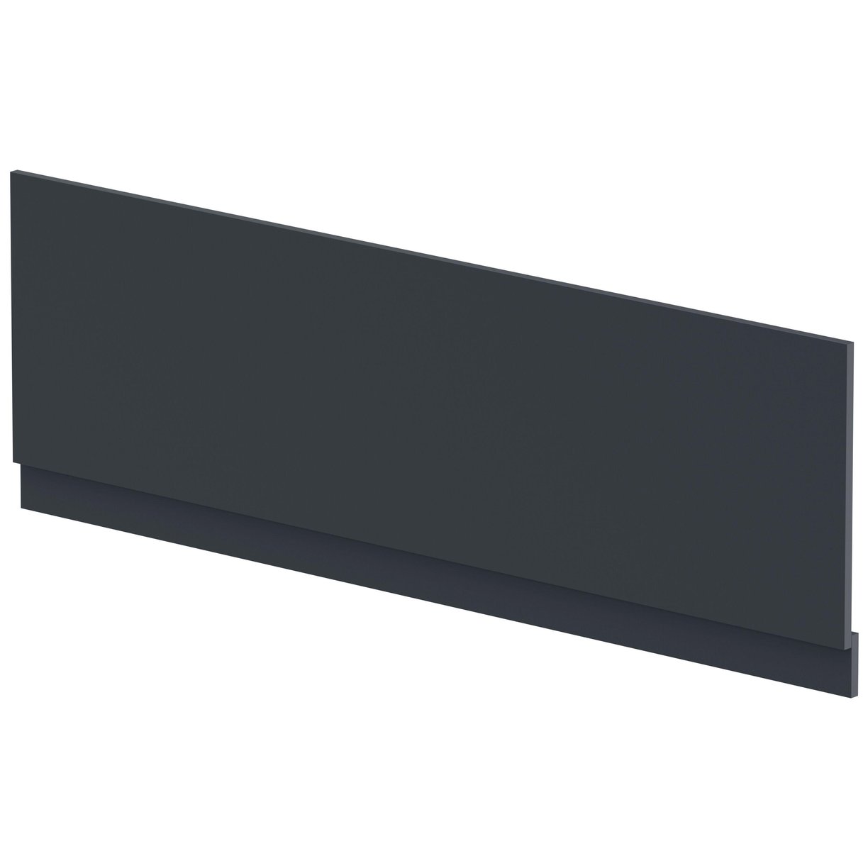 1700mm Bath Front Panel - Satin Soft Black
