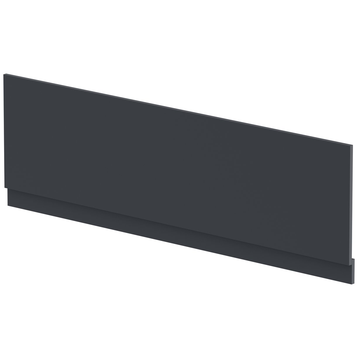 1800mm Bath Front Panel - Satin Soft Black