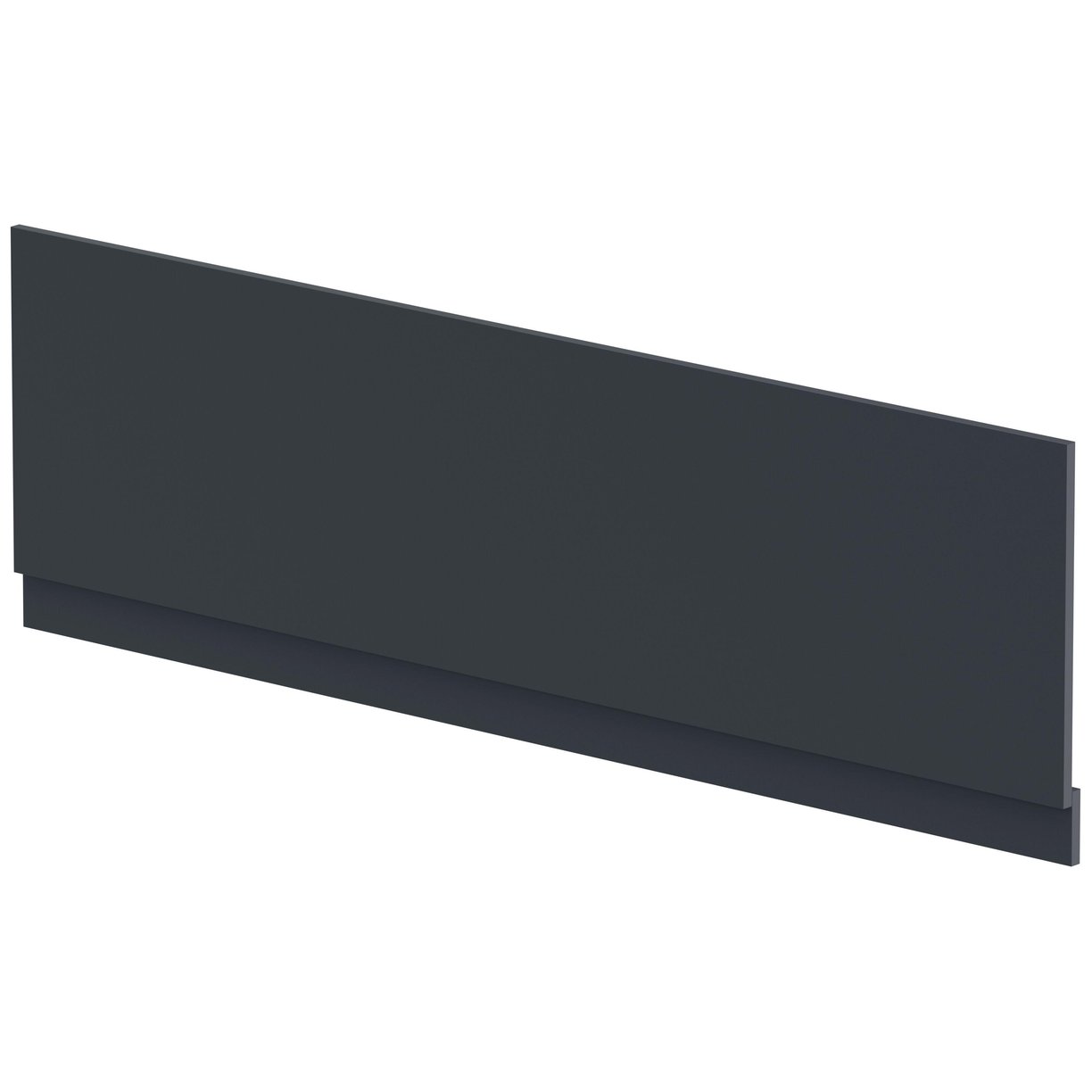 1800mm Bath Front Panel - Satin Soft Black