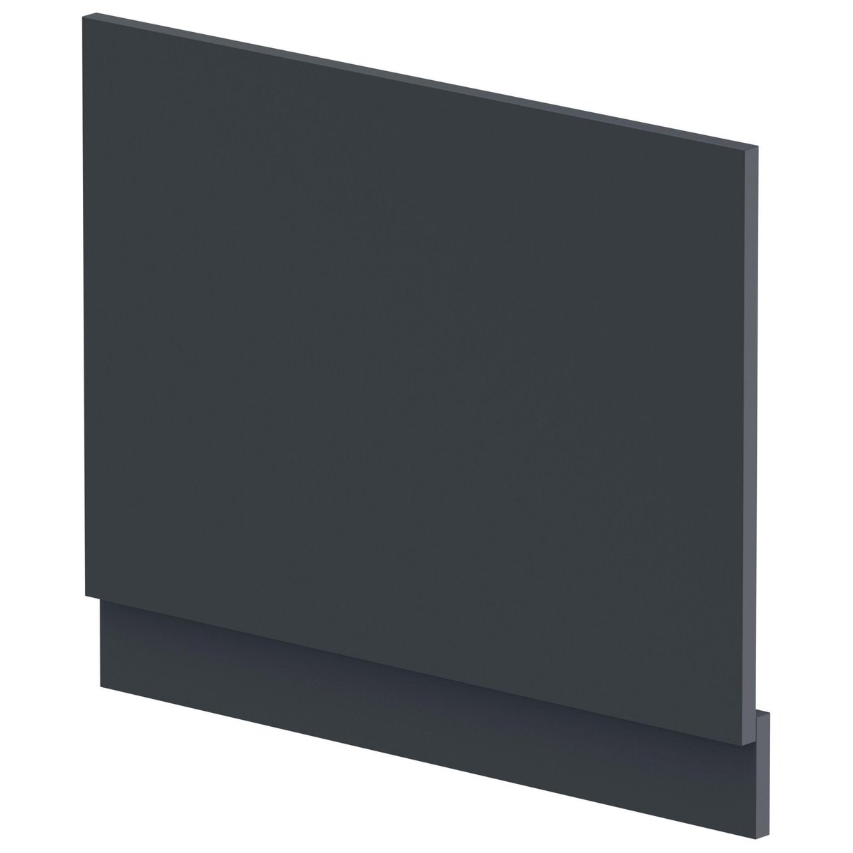 700mm Bath End Panel - Satin Soft Black